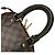 Bolso de hombro Louis Vuitton Damier Alma BB Castaño Damier ebene - vista 11