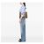 Borsa Tote Gucci Beige Medium GG Canvas Horsebit 1955 con catena - vista 6
