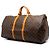 Louis Vuitton Brown Monogram Keepall Bandouliere 60 Castaño - vista 2