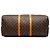 Louis Vuitton Brown Monogram Keepall Bandouliere 60 Castaño - vista 3