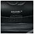 Chanel Black Medium Classic Printed Denim Double Flap Nero - vista 4