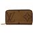 Louis Vuitton Brown Monogram Giant Reverse Zippy Long Wallet