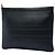 Clutch con zip Dior in pelle di vitello goffrata nera con logo - vista 2