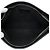 Clutch con zip Dior in pelle di vitello goffrata nera con logo - vista 4
