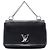 Twist Louis Vuitton Lockme II BB in pelle nera Nero