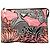 Prada Pink Tessuto Floral Stampato Clutch