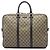 Borsa da lavoro Gucci Beige GG Supreme