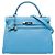 Hermès Blue Epsom Candy Verso Kelly II Retourne 32 Bleu Bleu clair
