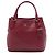 Borsa Tote Aperta Convertibile Prada Red Vitello Daino Rosso
