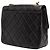 Chanel Black XL CC Quilted Lambskin Square Single Flap Preto - vista 2