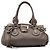 Bolso de mano Chloé Paddington Medium de cuero marrón Castaño Gris pardo
