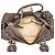 Bolso de mano Chloé Paddington Medium de cuero marrón Castaño Gris pardo - vista 4