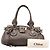 Bolso de mano Chloé Paddington Medium de cuero marrón Castaño Gris pardo - vista 7