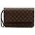 Louis Vuitton Brown Damier Ebene Saint Louis Pochette Braun