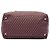Sac Satchel Prada en Tessuto Stampato Marron - vue 3