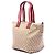 Tote Gucci Beige GG Canvas Web - vista 2