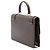 Borsa Gucci con manico superiore in vitello marrone e doppia chiusura push lock Marrone scuro - vista 2