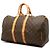 Louis Vuitton Brown Monogram Keepall 45 Marron - vue 2