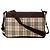 Borsa a tracolla Burberry Beige House Check Canvas