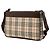 Borsa a tracolla Burberry Beige House Check Canvas - vista 2