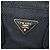 Prada Black Vitello Daino Convertible Tote mit Fronttasche Schwarz - Ansicht 5