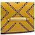 Borsa Tote Salisbury Burberry in pelle traforata gialla Medium Giallo - vista 5