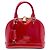 Louis Vuitton Red Monogram Vernis Alma BB Rot