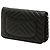Chanel Black CC Chevron Caviar Wallet On Chain Schwarz - Ansicht 2