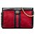 Gucci Red Small Suede Web Ophidia Chain Crossbody Rot