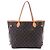 Louis Vuitton Brown Monogram Neverfull MM Marron