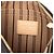 Louis Vuitton Brown Monogram Neverfull MM Pouch Braun - Ansicht 5