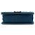 Chanel Blue Old Medium Quilted Denim and Tweed Boy Flap Azul - vista 3