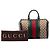 Bolsa Boston Gucci Beige Medium GG Canvas Web Joy Bege - vista 7