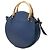 Bolso Pixie Chloé Pequeño de Piel de Becerro y Gamuza Azul - vista 2