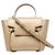 Belt Bag Céline Bolsa de cintura Celine Gold Nano em couro de bezerro granulado Dourado