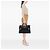 Sac à main Gucci Boule avec poignée supérieure en cuir de veau noir et blason - vue 6