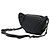 Sac Chanel Classic Bi Waist Bag en agneau matelassé noir - vue 2
