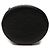 Mini Vanity Case Chanel in Lambskin Matelassé Nero con Manico Arricciato - vista 3