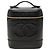 Chanel Black CC Caviar Vanity Case Schwarz