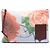 Pochette LOEWE Blue Paulas Ibiza Canvas Rose Print Bleu Bleu clair