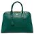 Borsa Prada Green Large Saffiano Lux Promenade Satchel Verde