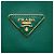 Borsa Prada Green Large Saffiano Lux Promenade Satchel Verde - vista 5