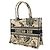 Dior Book Tote Medium aus besticktem Canvas Zodiac Toile De Jouy Weiß - Ansicht 10