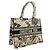 Dior Book Tote Medium aus besticktem Canvas Zodiac Toile De Jouy Weiß - Ansicht 11