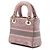 Dior Pink Mini Embroidered Canvas Toile De Jouy Lady D Lite - Ansicht 2