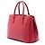 Prada Red Medium Saffiano Lux Galleria Double Zip Tote Rot - Ansicht 2
