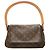 Louis Vuitton Brown Monogram Mini Looping Marrone