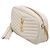Autre Marque Borsa camera Saint Laurent Lou con nappina in pelle grain de poudre bianca e monogramma mini Bianco Bianco sporco - vista 2