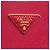 Prada Red Large Saffiano Cuir Double Satchel Vermelho - vista 5