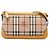 Burberry Beige Haymarket Check Coated Canvas Peyton Crossbody